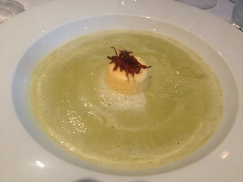 asparagus creme soup